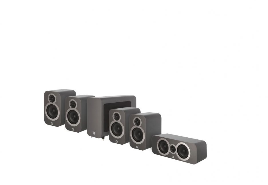 Sistema home cinema Q Acoustics 3010i Cinema pack